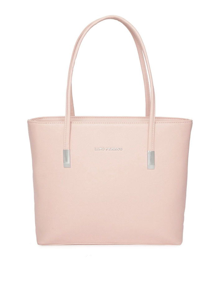 Lino Perros Dusty Pink Solid Laptop Bag