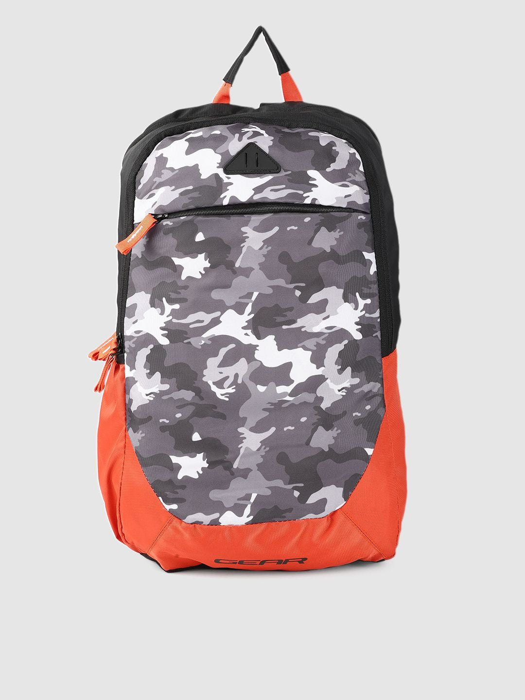 Gear Unisex Grey & White RANGER 2 Camouflage Printed Backpack