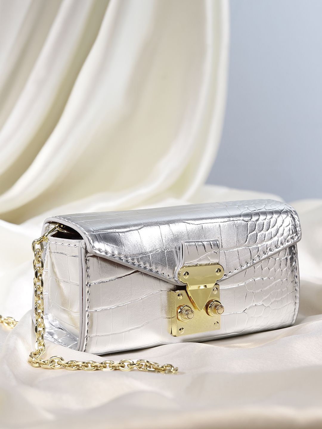 DressBerry Animal Textured Miniature Sling Bag