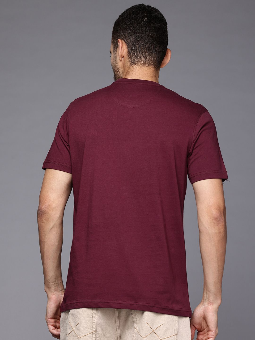 Raymond Pure Cotton Regular Fit T-shirt