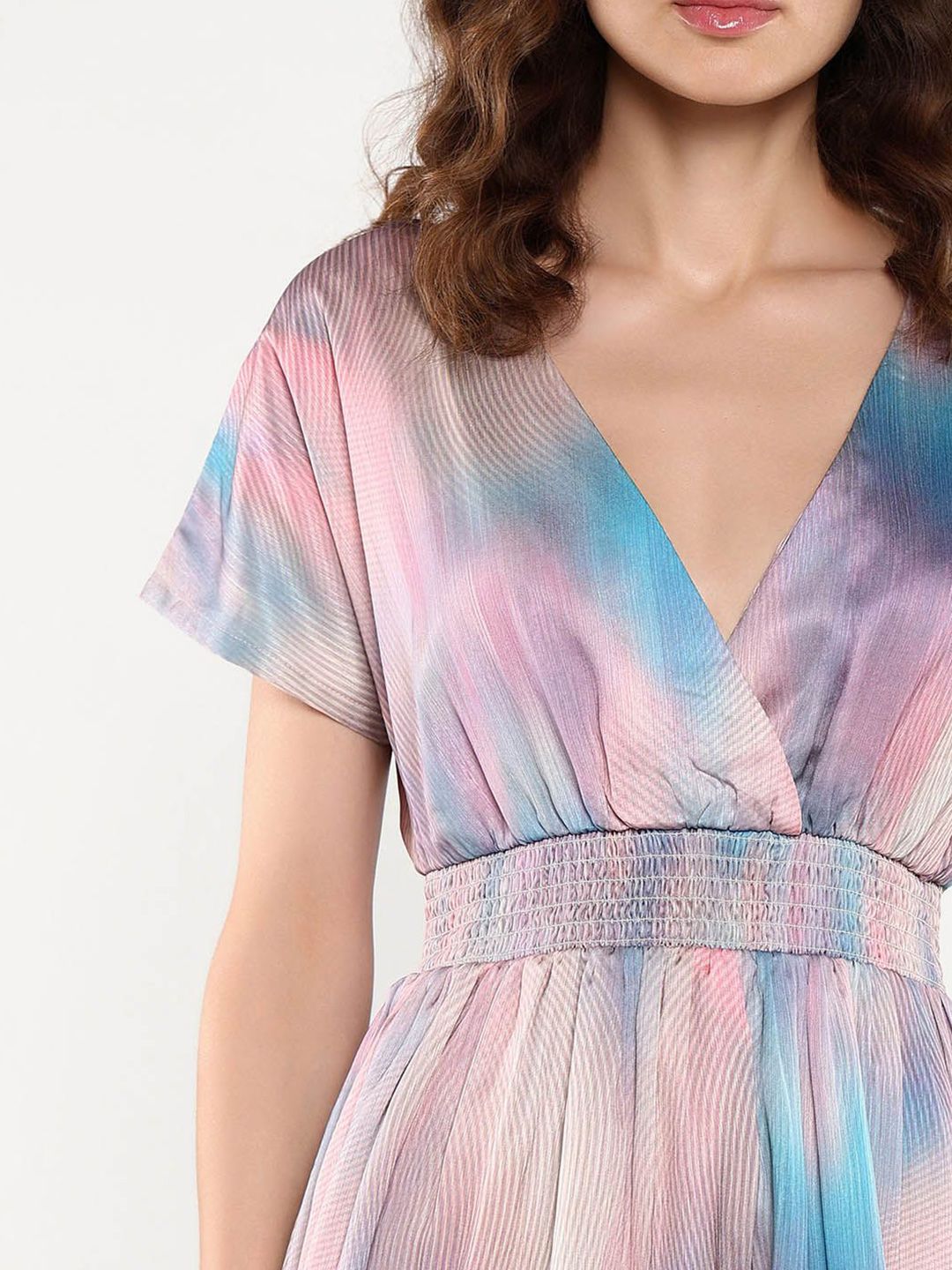 Rareism Women Printed Fit & Flare Dress