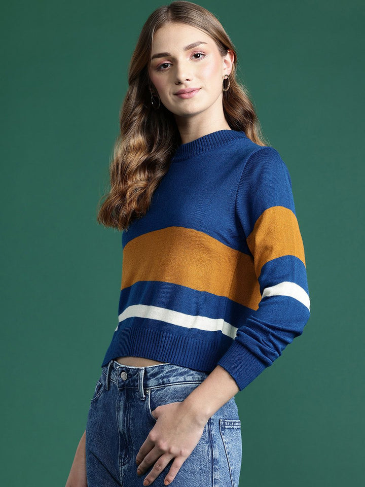 DressBerry Colorblocked Pullover