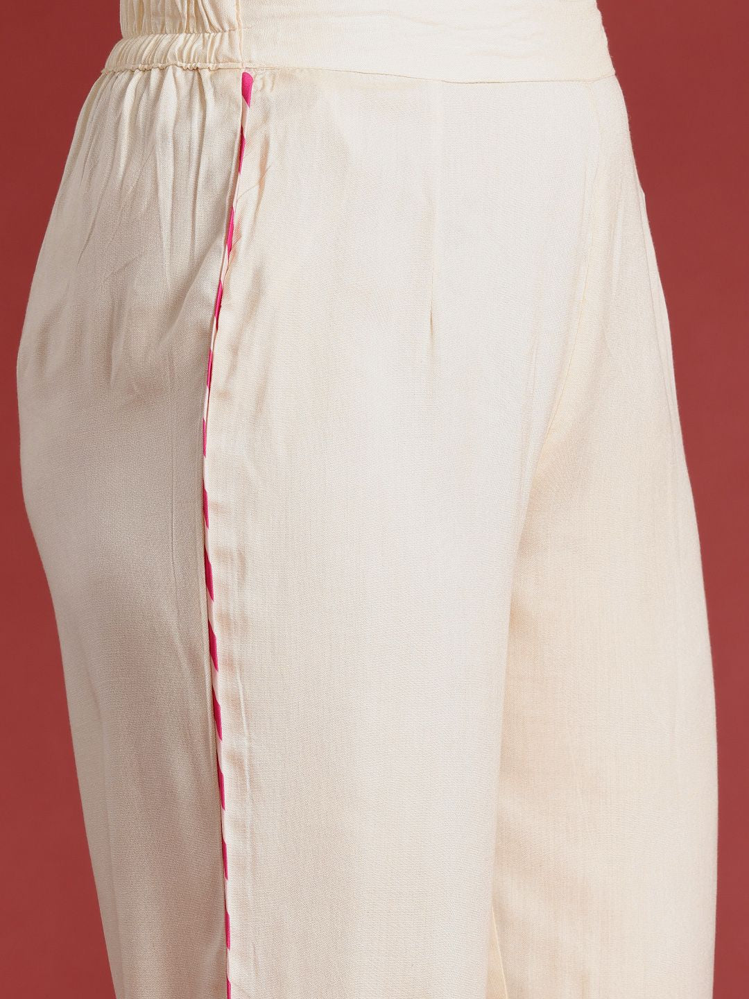 Anouk Paisley Printed Straight Kurta