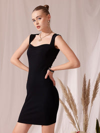 STREET 9 Sweetheart Neck Sleeveless Bodycon Dress