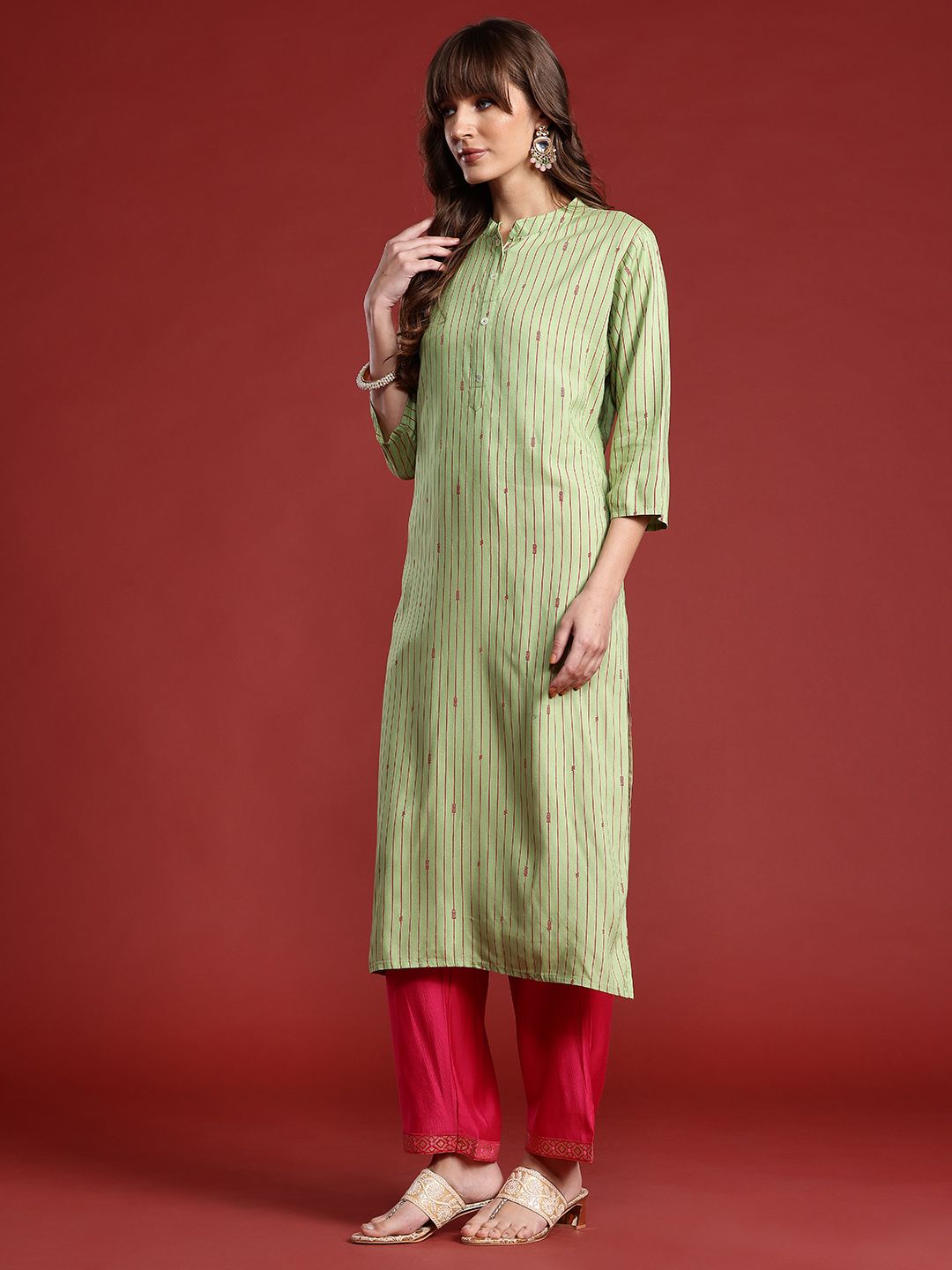 Anouk Striped Kurta