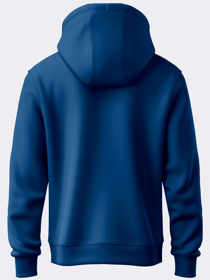 ADRO Lelaki Cotton Graphic Printed Sweatshirt Hooded