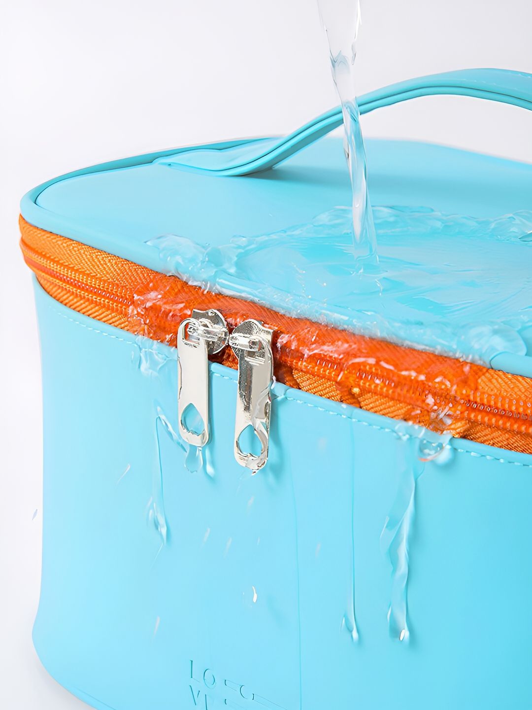 Cortina Blue Water Resistant Makeup Organiser