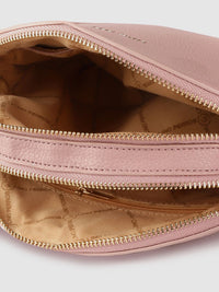 Lino Perros Pink Solid Sling Bag