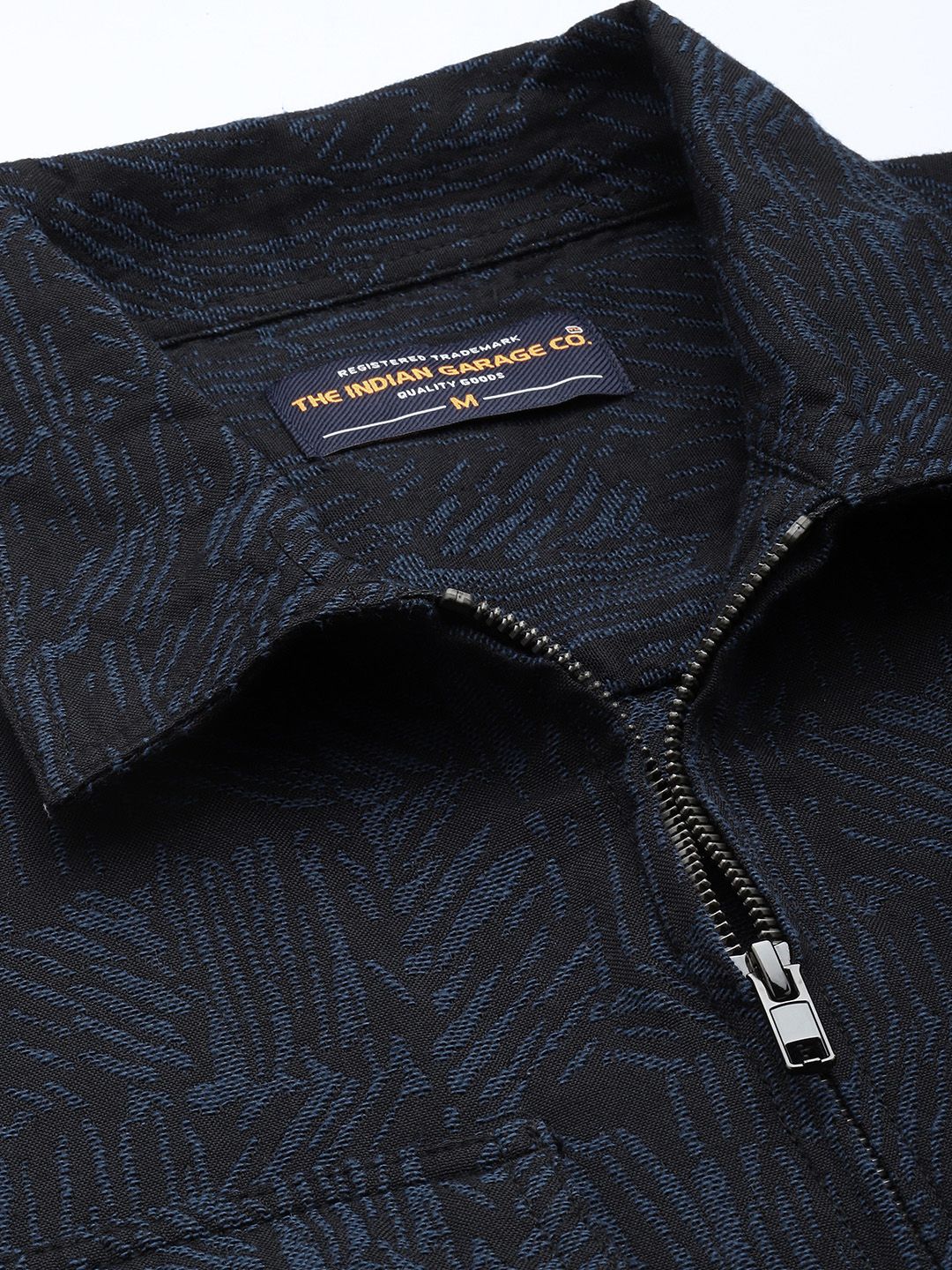 The Indian Garage Co Textured Casual Shirt