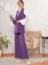 SASSAFRAS worklyf Sleeveless Blazer & Trousers Co-Ords