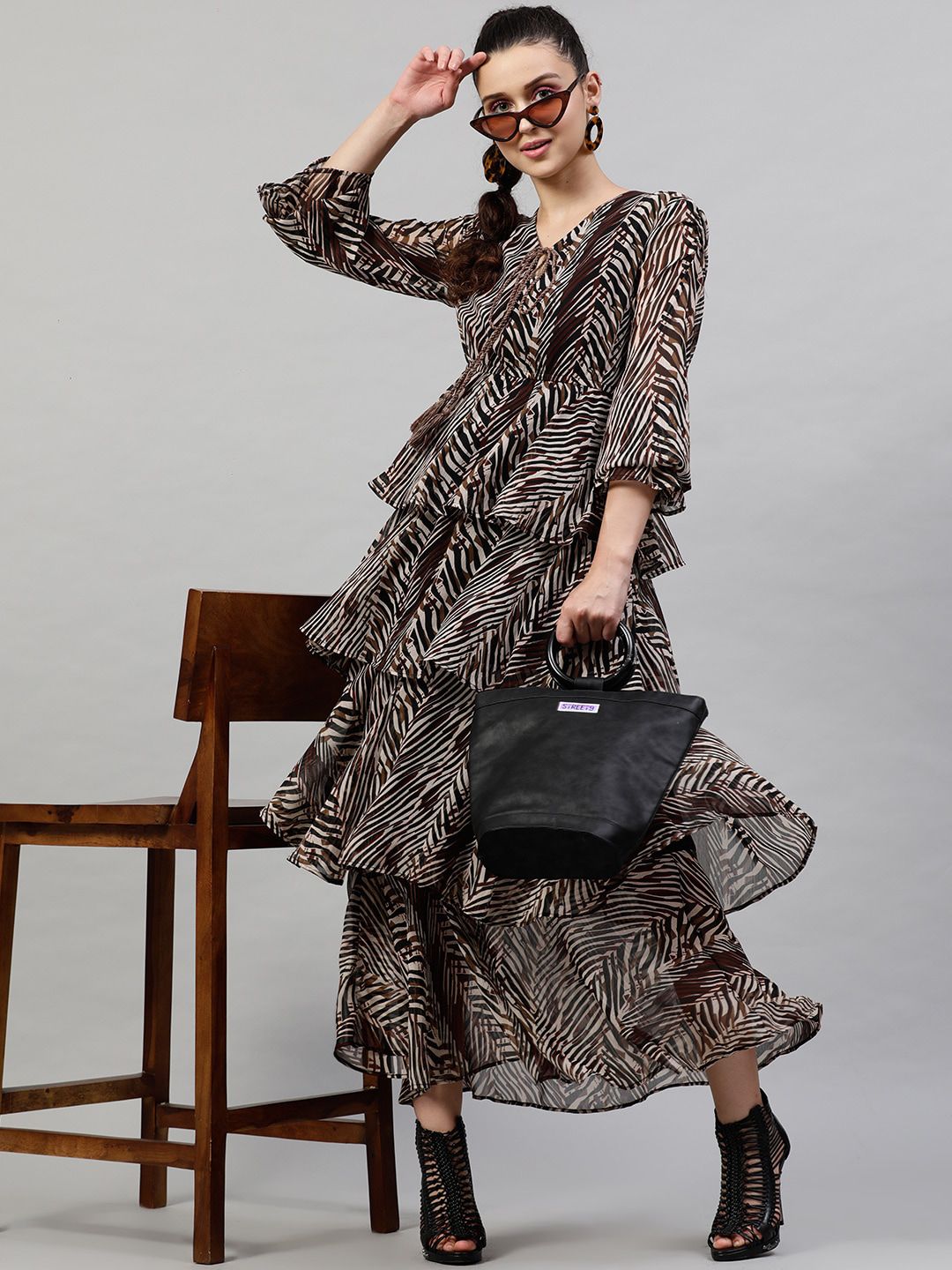 STREET 9 Women Printed Maxi Dress
