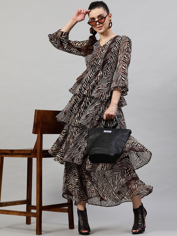 STREET 9 Women Printed Maxi Dress