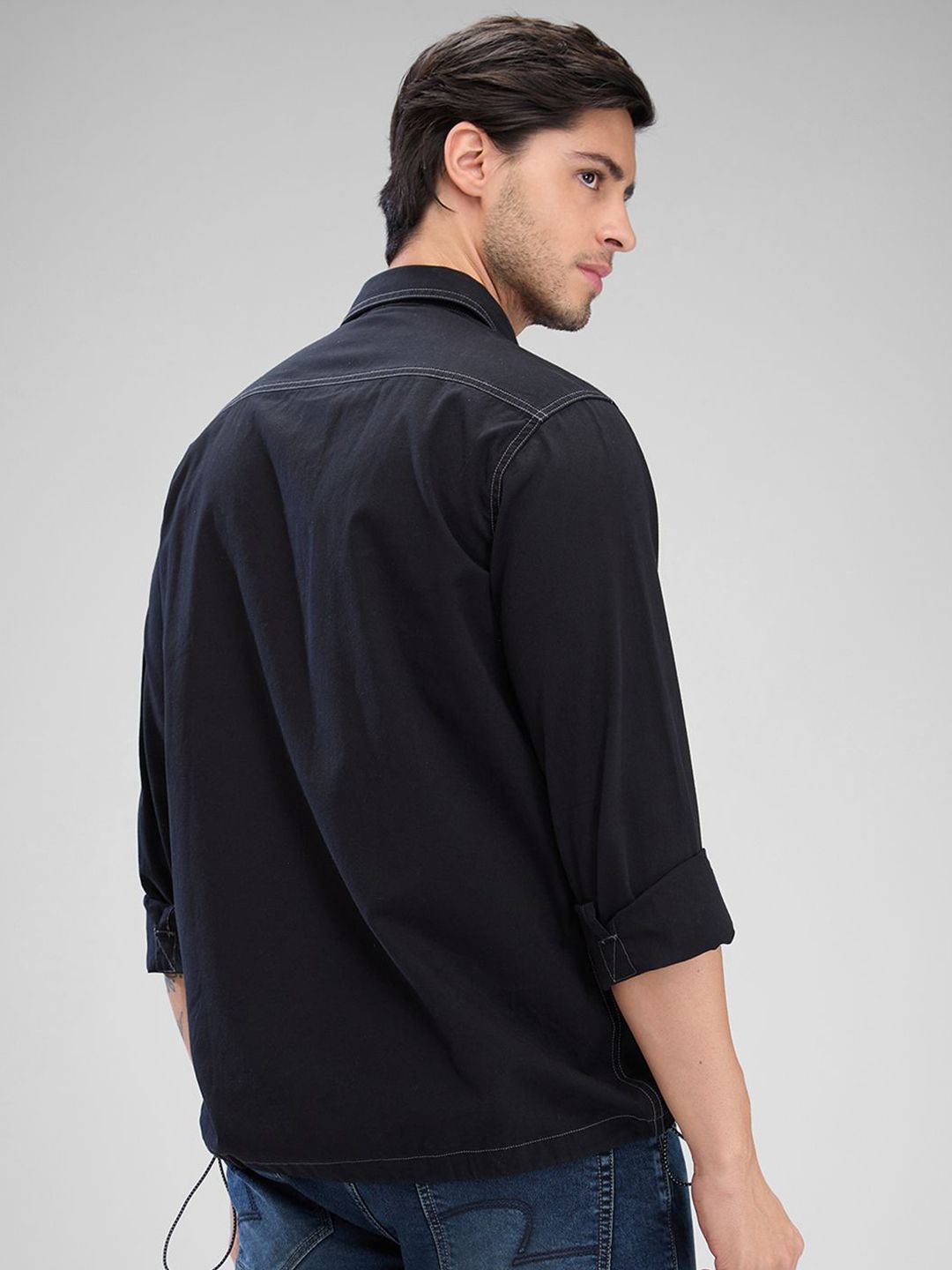 SPYKAR Men Solid Opaque Casual Shirt
