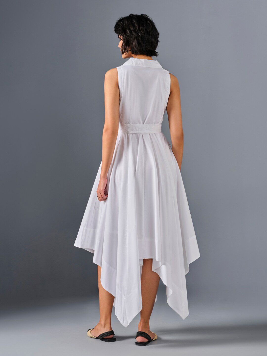 AND Sleeveless Fit & Flare Midi Dress