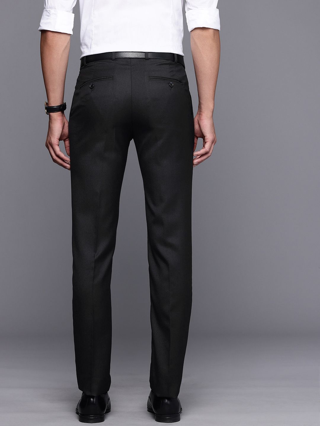 Raymond Men Slim Fit Formal Trousers