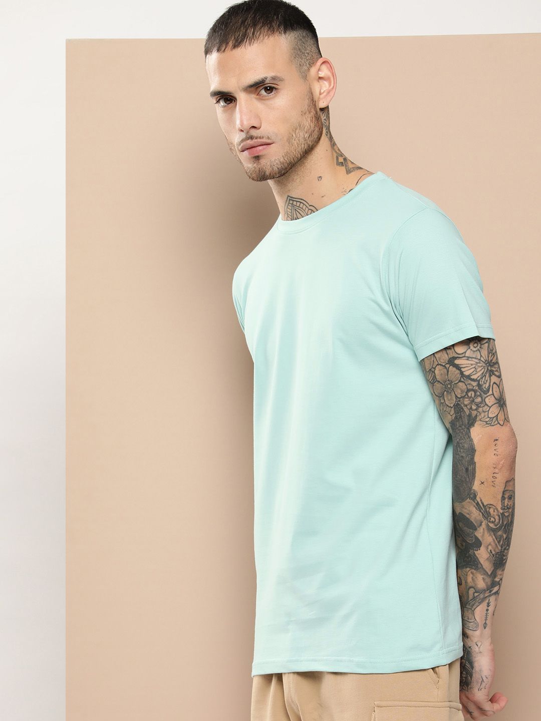 Difference of Opinion Men Pure Cotton T-shirt