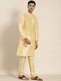 SOJANYA Kurta Berwarna Emas Lelaki dengan Churidar