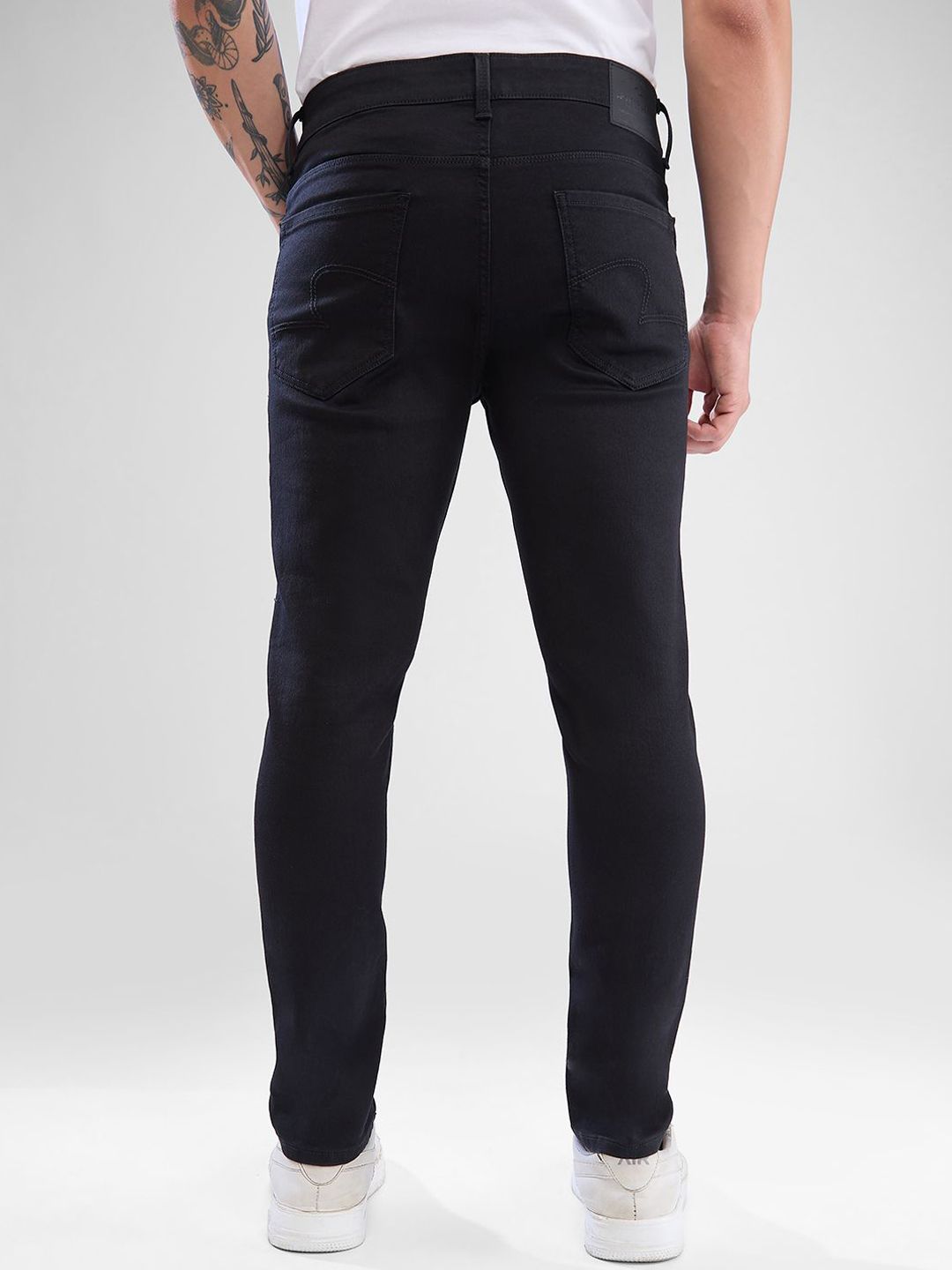Spykar Men Slim Fit Clean Look Jeans Regingable