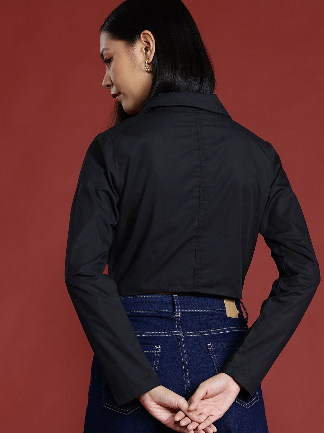 all about you Crop Casual Shirt