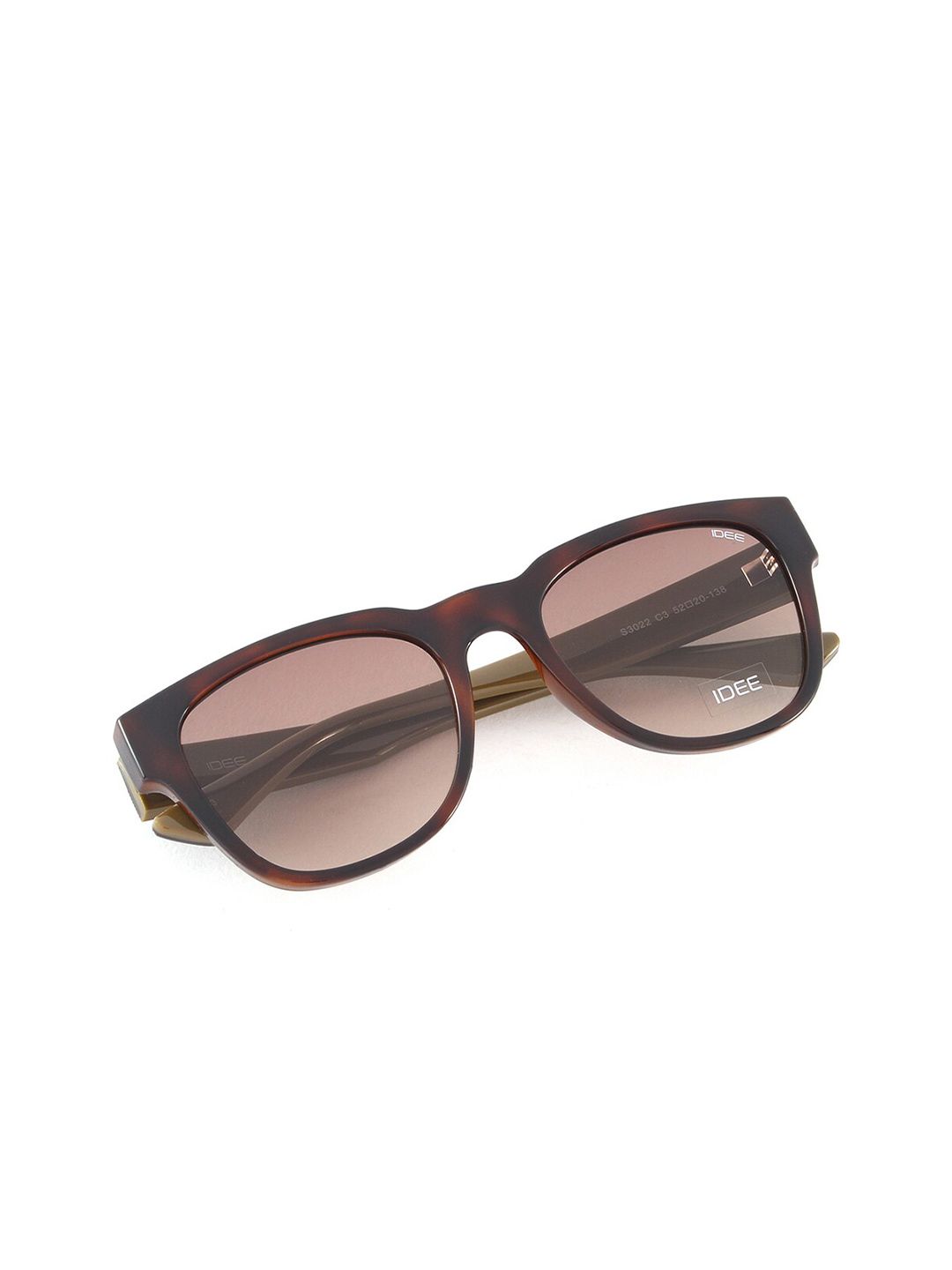 IDEE Men Round Sunglasses with UV Protected Lens IDS3022C3SG