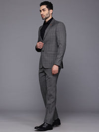Raymond Luxurious Essentials Checked Contemporary Fit 2-Piece Formal Suit