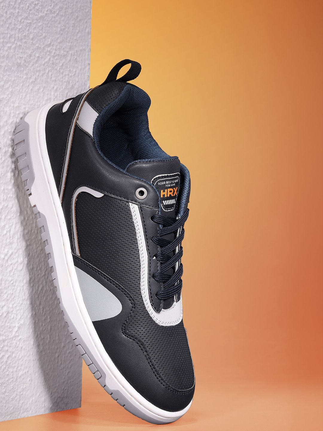 HRX by Hrithik Roshan Men Textured Sneakers