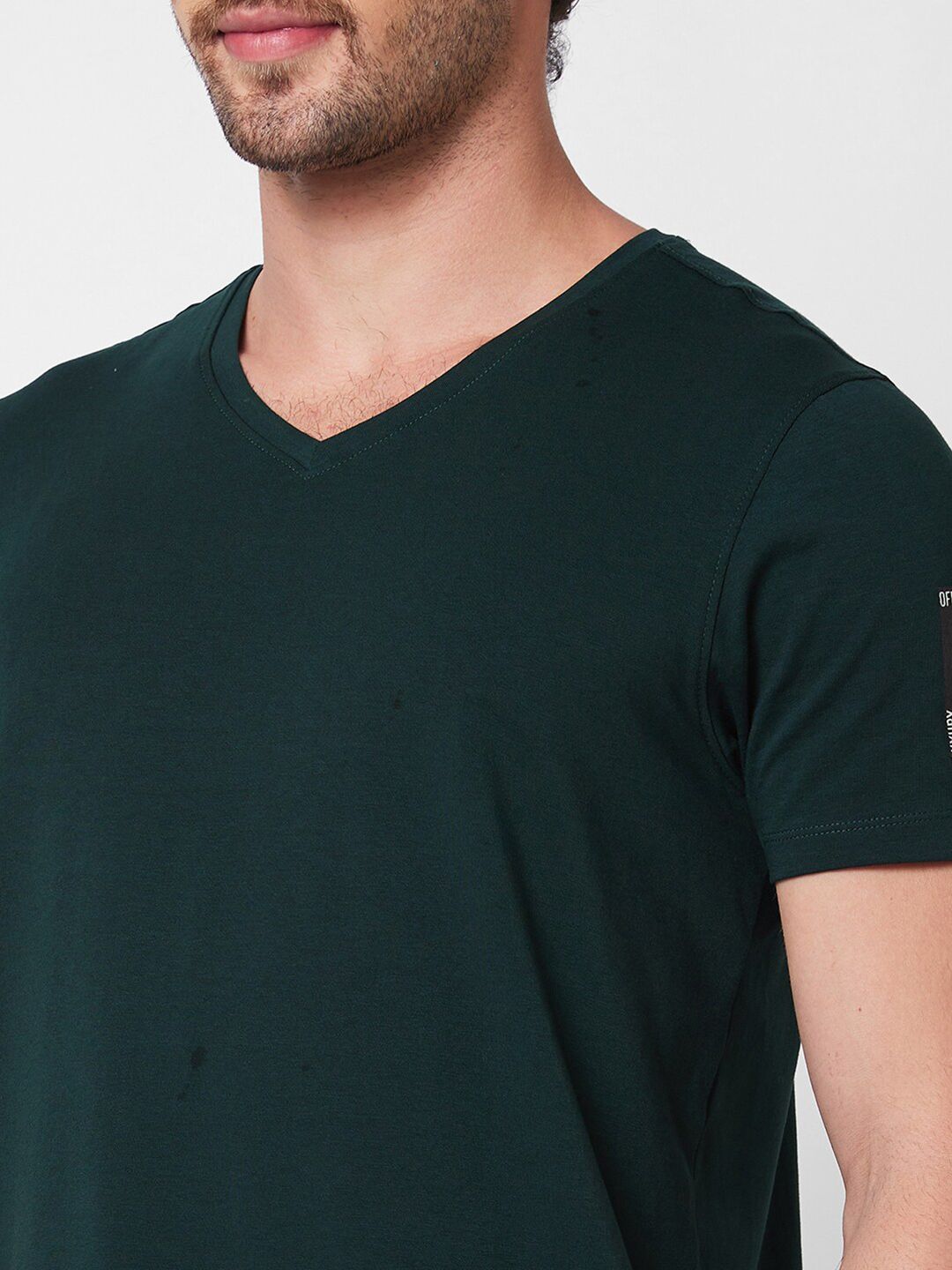 SPYKAR V-Neck Slim Fit T-shirt