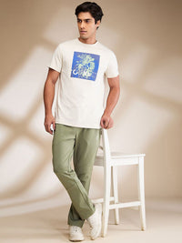 Being Human Men Mid-Rise Track Pants