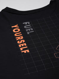 HRX by Hrithik Roshan Printed Rapid-Dry Training T-shirt