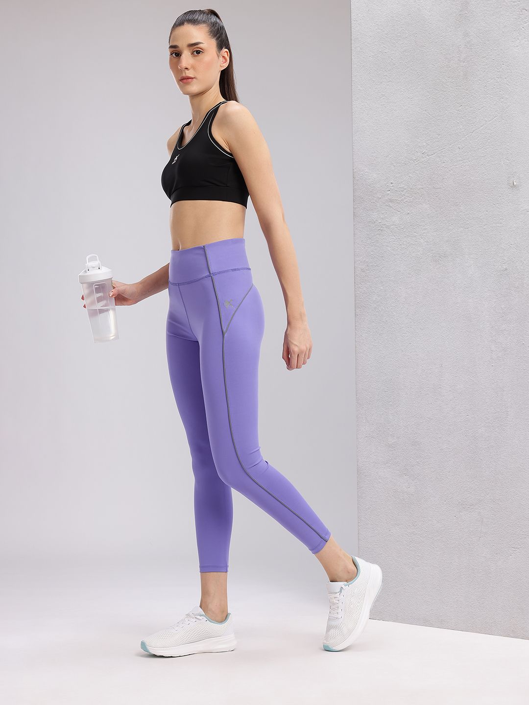 HRX by Hrithik Roshan Women Rapid-Dry Cropped Running Tights