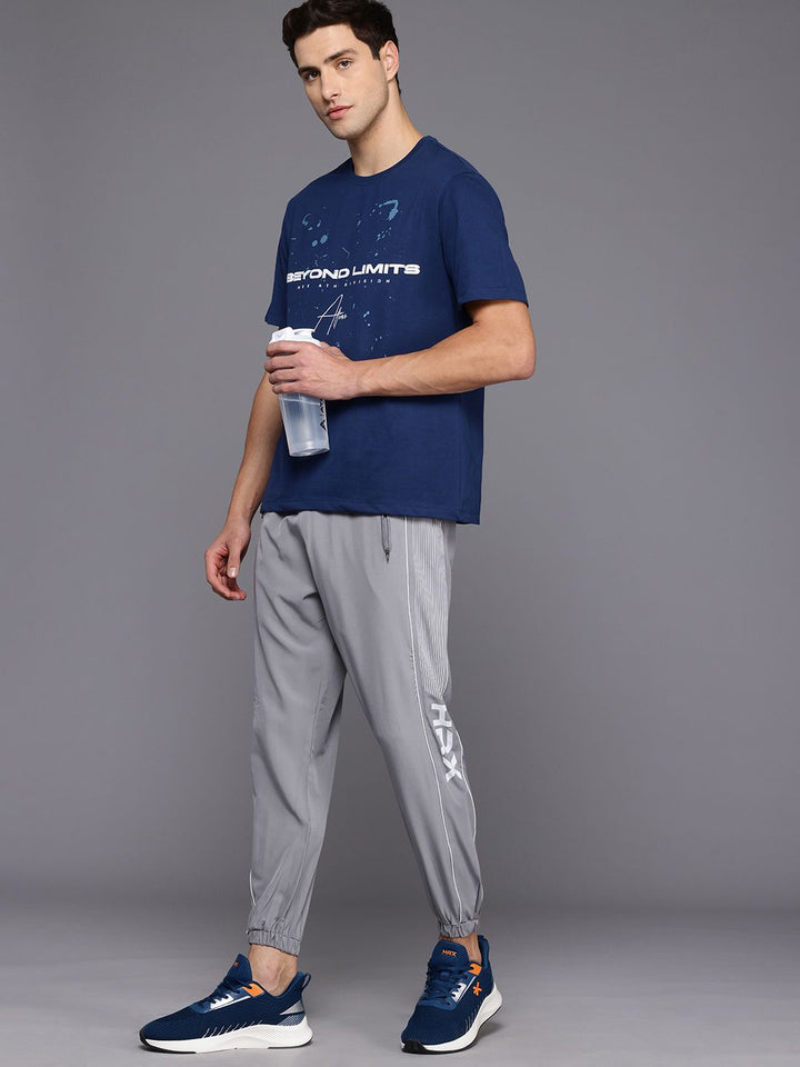 HRX by Hrithik Roshan Men Striped Detail Training Track Pants