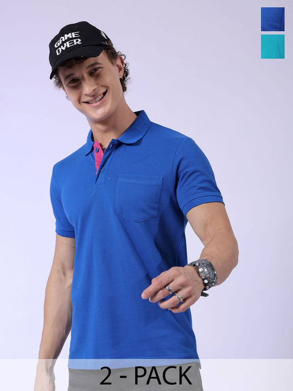 Pek Co Indian Garage 2 Poket Kolar Polo T-shirt