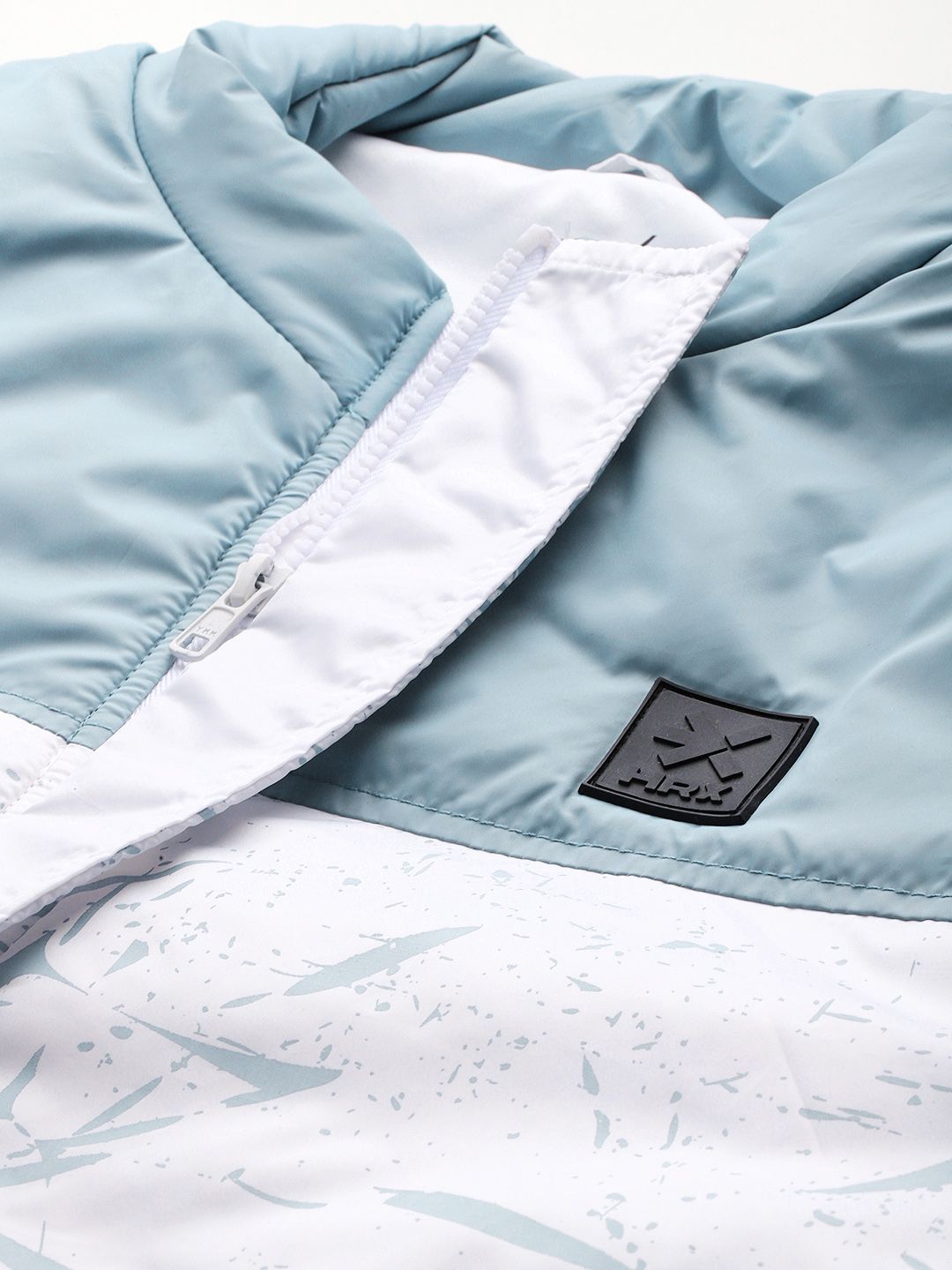 HRX by Hrithik Roshan Lifestyle Abstract Print Padded Jacket