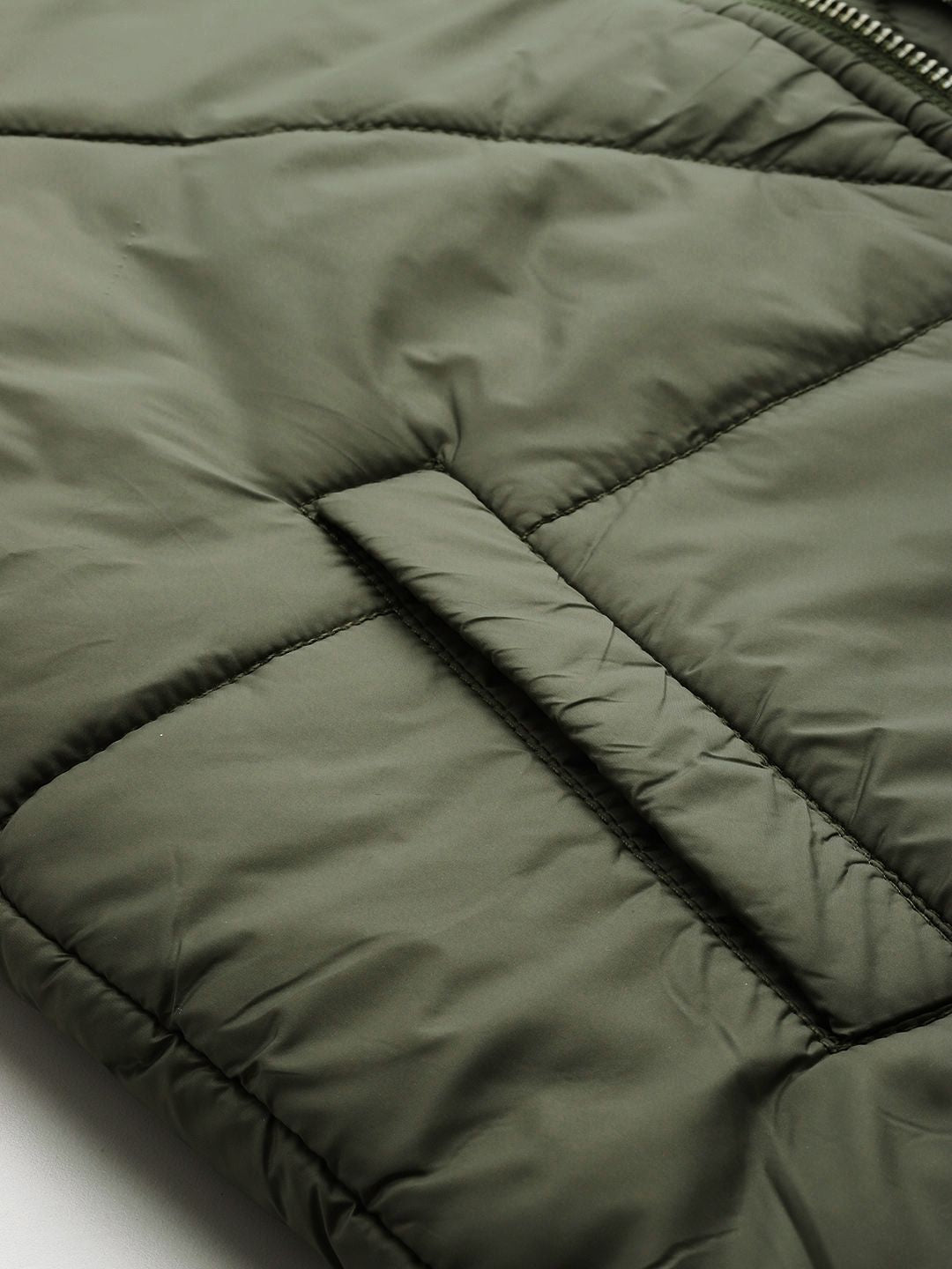 all about you Military inspired Hooded Padded Jacket