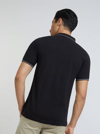 Raymond Pure Cotton Modern Fit Polo Collar T-shirt