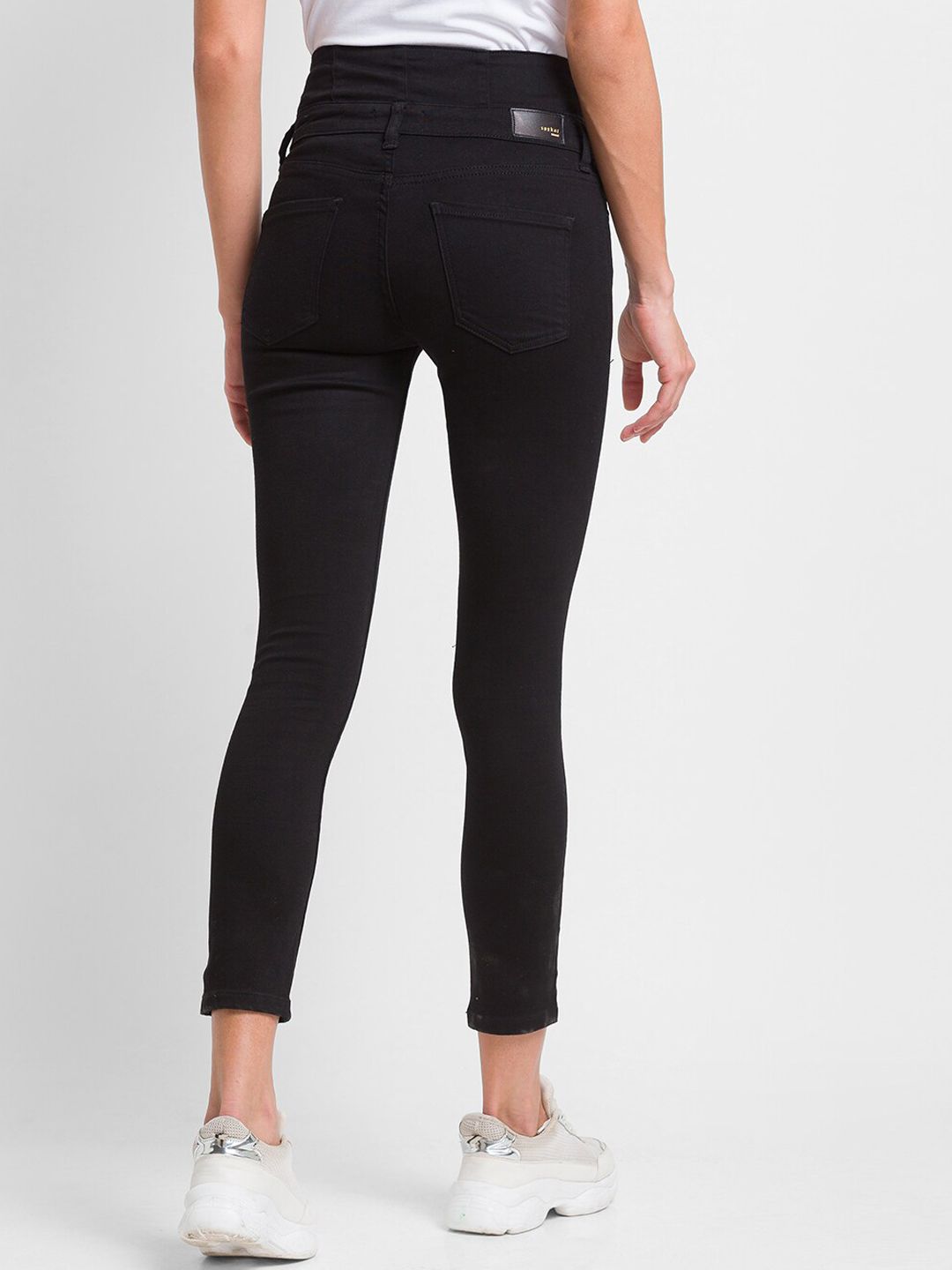 SPYKAR Women Black Alicia Super Skinny Fit Jeans