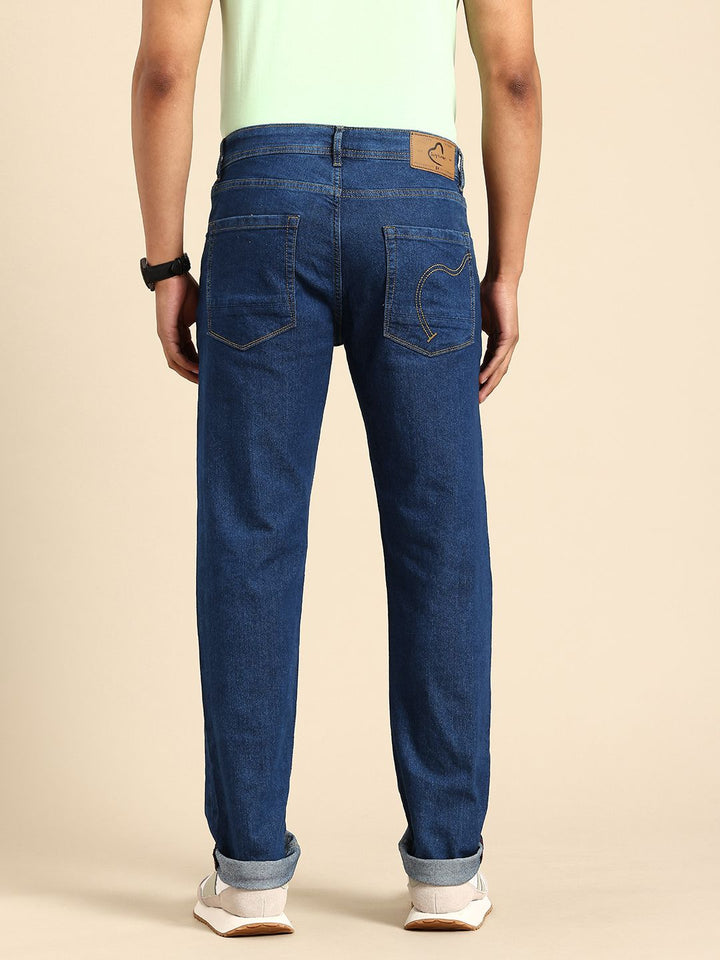 Being Human Men Slim Fit Low Distress Stretchable Jeans