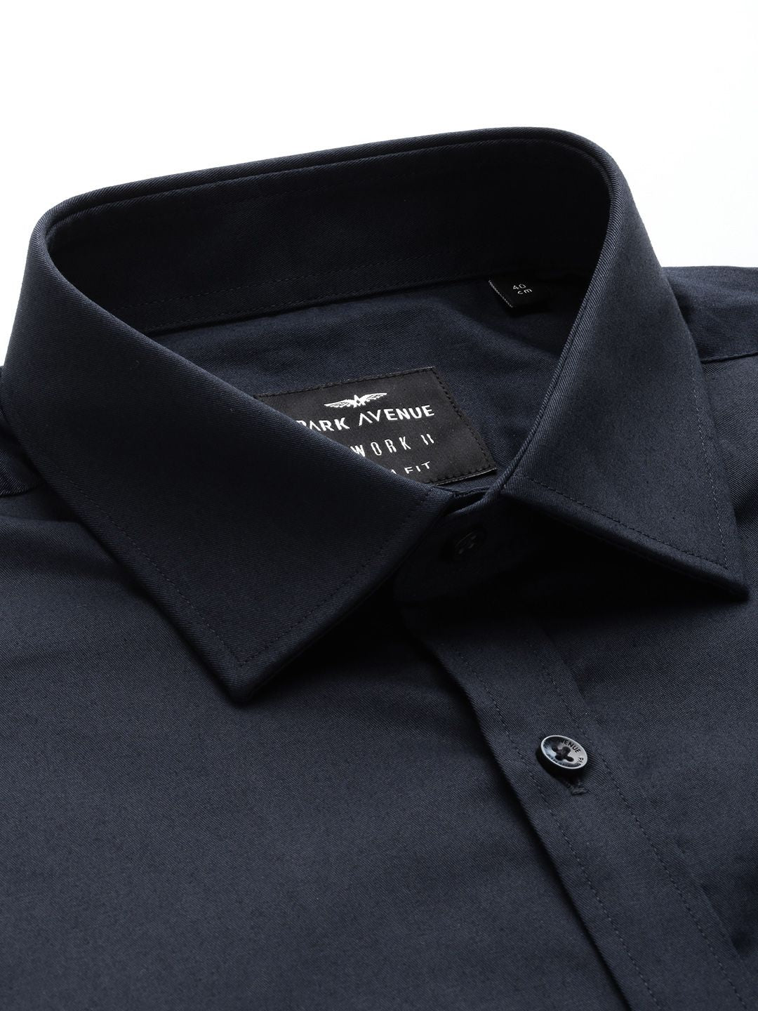 Park Avenue Slim Fit Opaque Cutaway Collar Formal Shirt