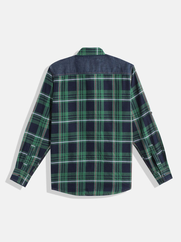 Monte Carlo Boys Checked Casual Smart Fit Shirt
