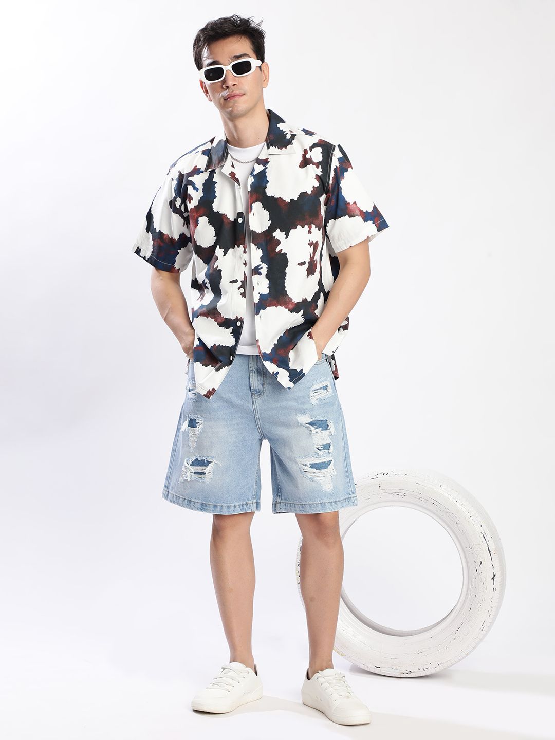 Bene Kleed Men Opaque Printed Casual Shirt