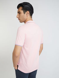 Raymond Pure Cotton Modern Fit Polo Collar T-shirt