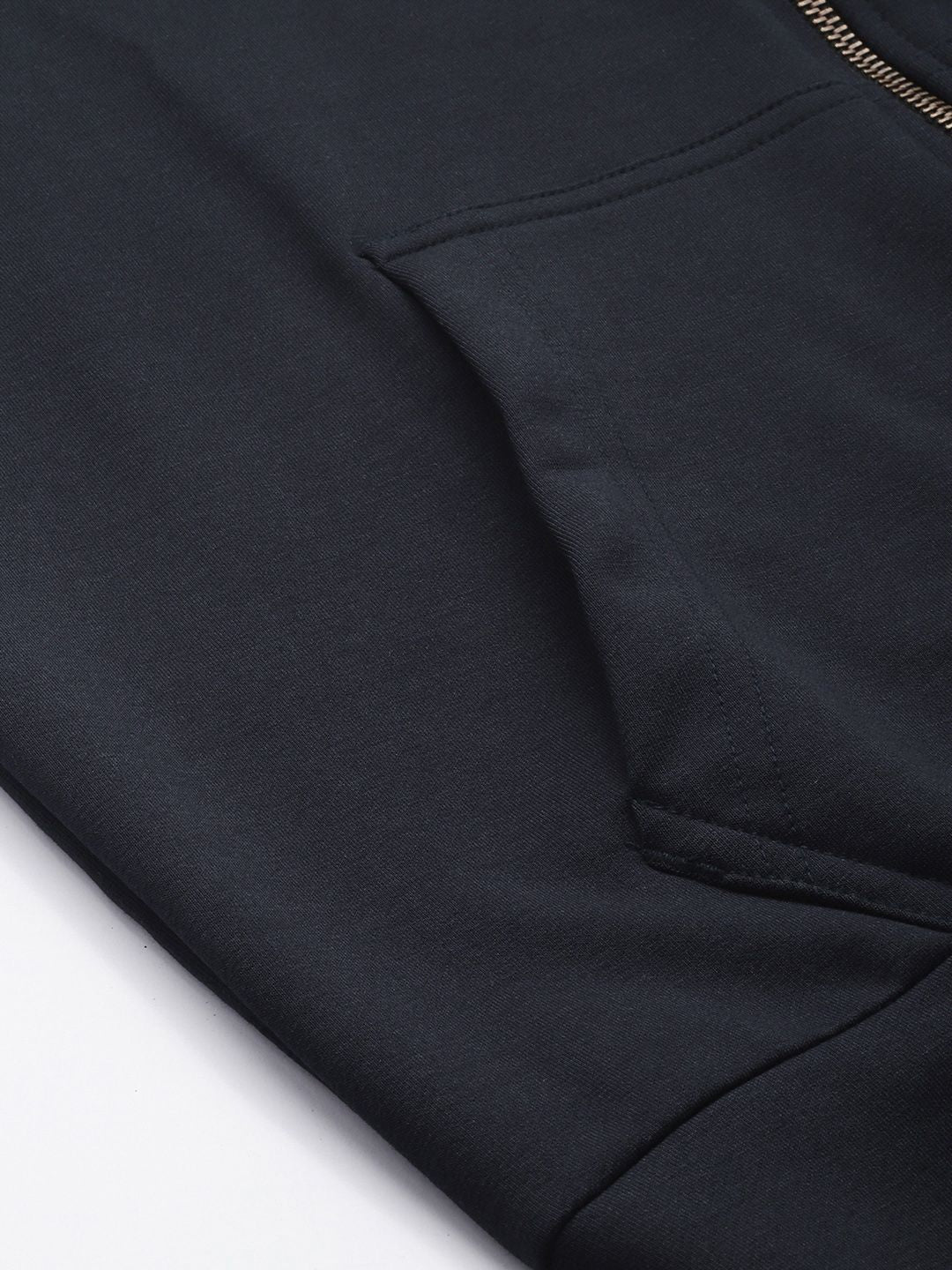 Being Human Colourblocked Pure Cotton Hooded Sweatshirt