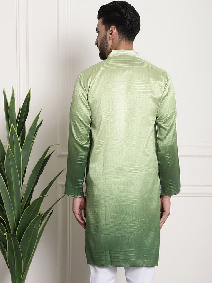SOJANYA Self Design Silk Cotton Straight Kurta