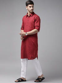 See Designs Printed Regular Pure Cotton Kurta with Pyjamas