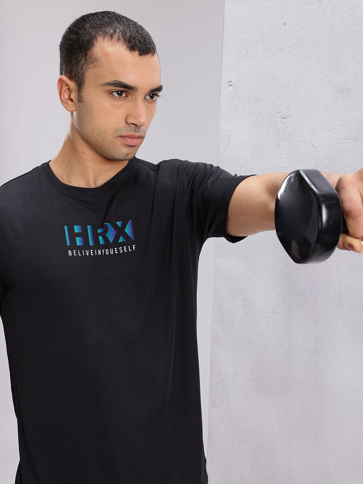 HRX by Hrithik Roshan Men Brand Logo Printed Training T-shirt
