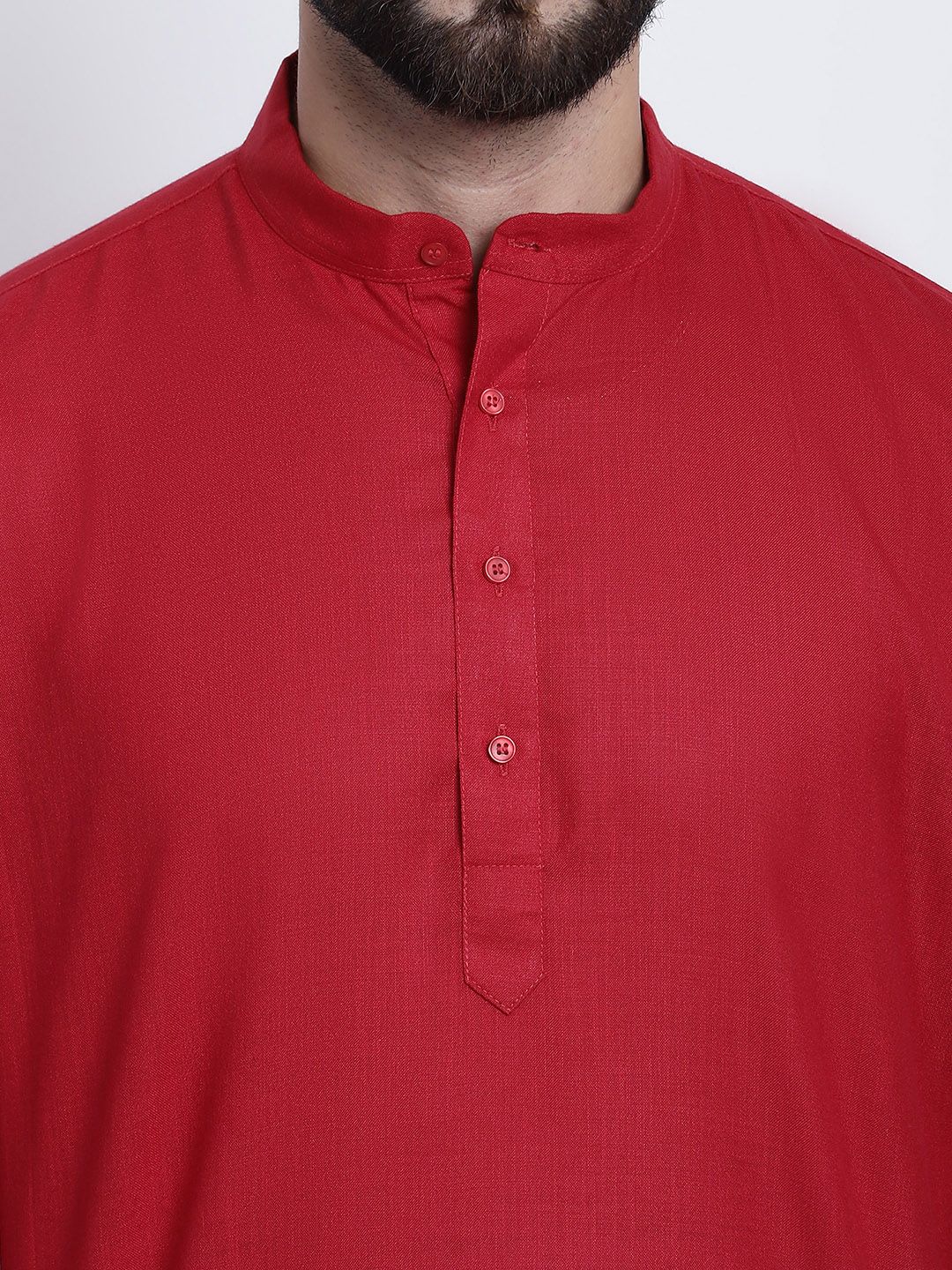 Anug by SOJANYA Men Red Kurta