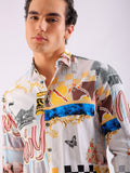 The Indian Garage Co Men Slim Fit Opaque Printed Casual Shirt