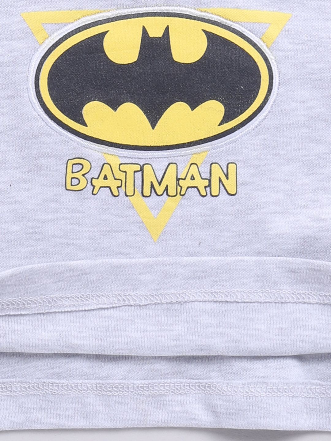 Moms Love Infant Boys Printed Pure Cotton Batman Clothing Set
