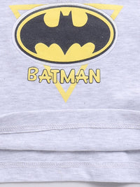 Moms Love Infant Boys Printed Pure Cotton Batman Clothing Set