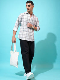 HIGHLANDER Checked Slim Fit Shirt